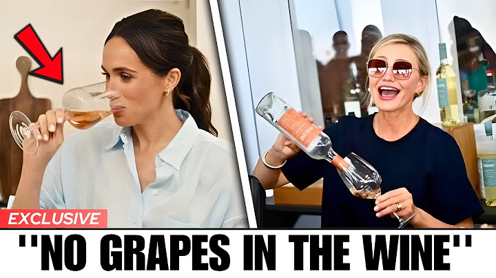 Cameron Diaz DESTROYS Meghan Markle’s $90 Wine Launch With ACTUAL Ingredients and Receipts?!