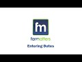 Farm Matters Entering Dates