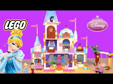 øge pop dækning Lego Disney - Cinderella's Romantic Castle Disney Princess Lego Playset  Building Toys 레고 Лего - YouTube