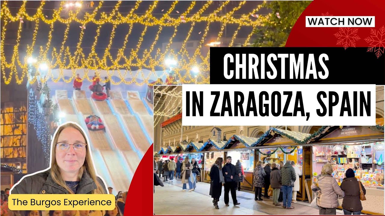 A European Christmas in Zaragoza Spain | Daily Life in Zaragoza #75