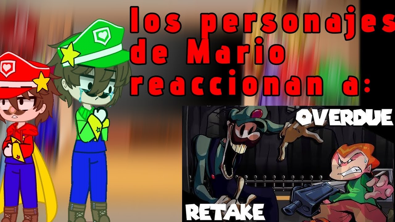 la familia de Mario y Luigi reaccionan a Overdue Retake FT: Alice, 