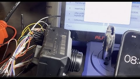 Fast way to program an ESL Emulator of Mercedes Benz 2013 C250 (No Start / No Crank Fix) Autel IM508
