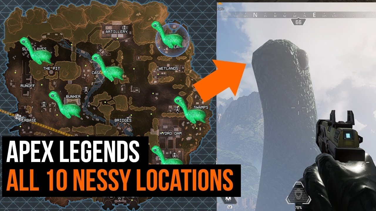 エーペックスレジェンズ 隠し要素巨大ネッシー出現方法 Apex Legends Club