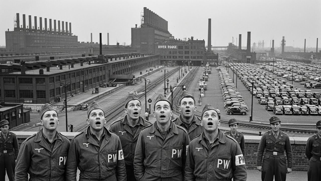Nazi POWs in Detroit Were Taken to Ford's Factory — They Couldn't Believe What They Saw There