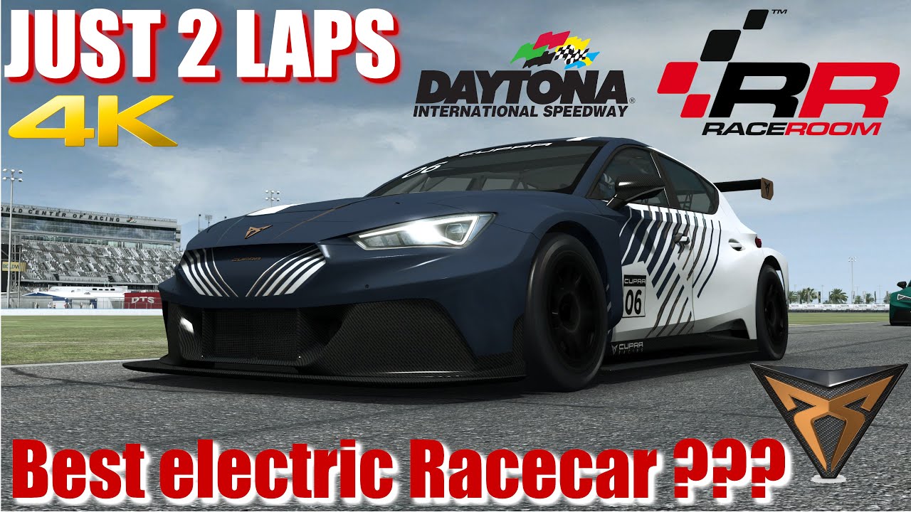 Cupra Leon E-Racer at Daytona - Best electric car to race with ...