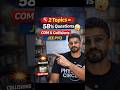 2 Topics = 58% Questions | COM & Collisions JEE PYQ