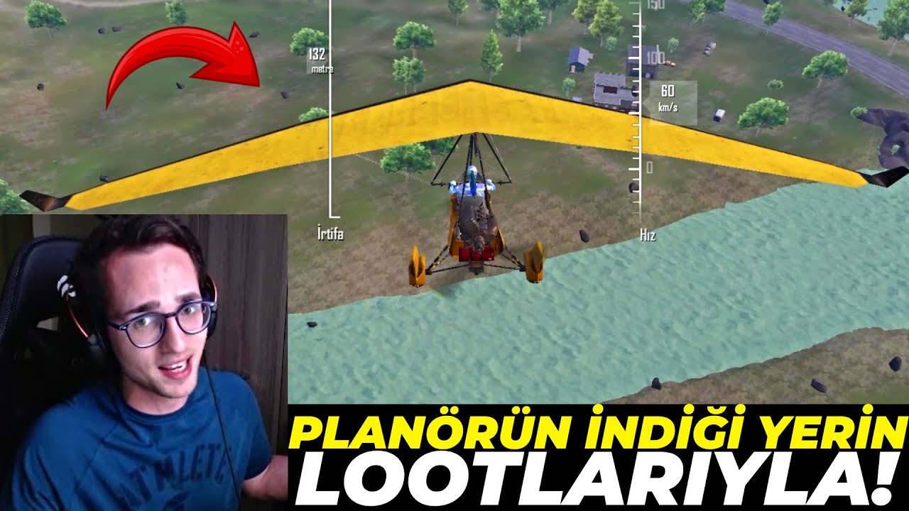 PLANÖRÜN İNDİĞİ YERİN LOOTLARIYLA WIN ALMAK ? PUBG MOBILE