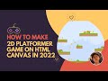 2022 HTML Canvas Platform Game [ Part 12: Platform Image ]