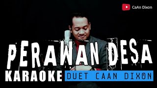 PERAWAN DESA Karaoke duet cowok || Versi Dangdut Original