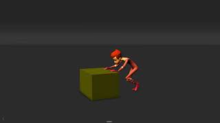 Character Push Animation | MAYA 2020