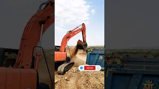Excavator Se Dumper Bharai 🚜#Excavator#RoadConstruction#Earthmoving#Mining#Shorts#viral #automobile
