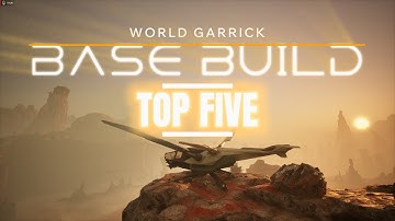 DUNE Awakening - WORLD GARRICK TOP FIVE BASE BUILDS #buildideas #basebuilding #architecture #gaming