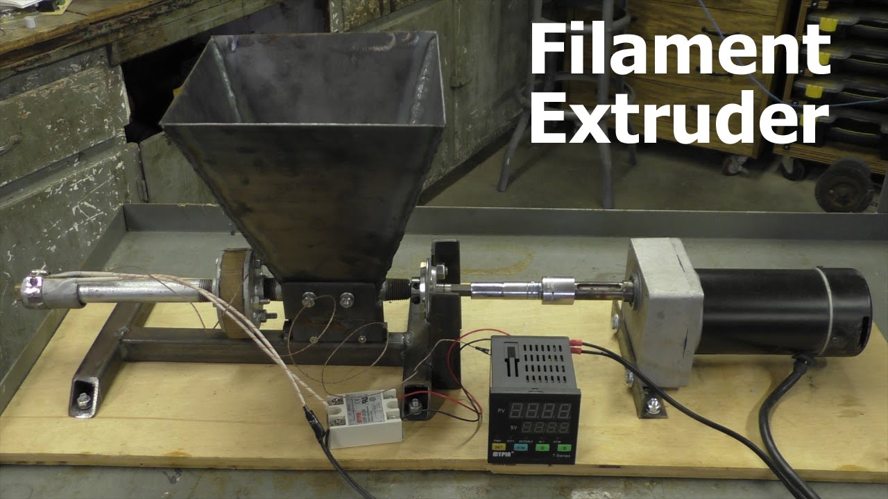 Filament Extruder #4 - Finally Making Some Filament 