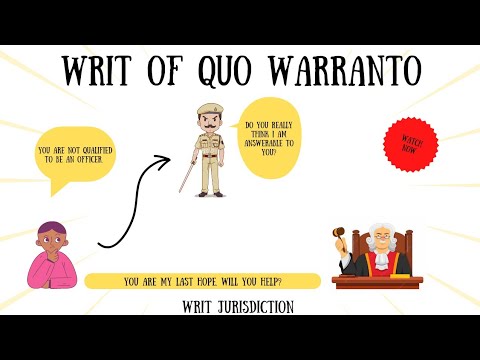 Video: De ce este important quo warranto?