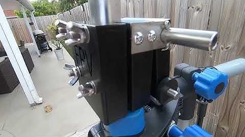 FPV Power Hobie Mount with a Complete Full Honda 50cc Drop-in