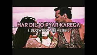 HAR Dil Jo pyar Karega ♥️ #love Hindi song ♥️♥️💕