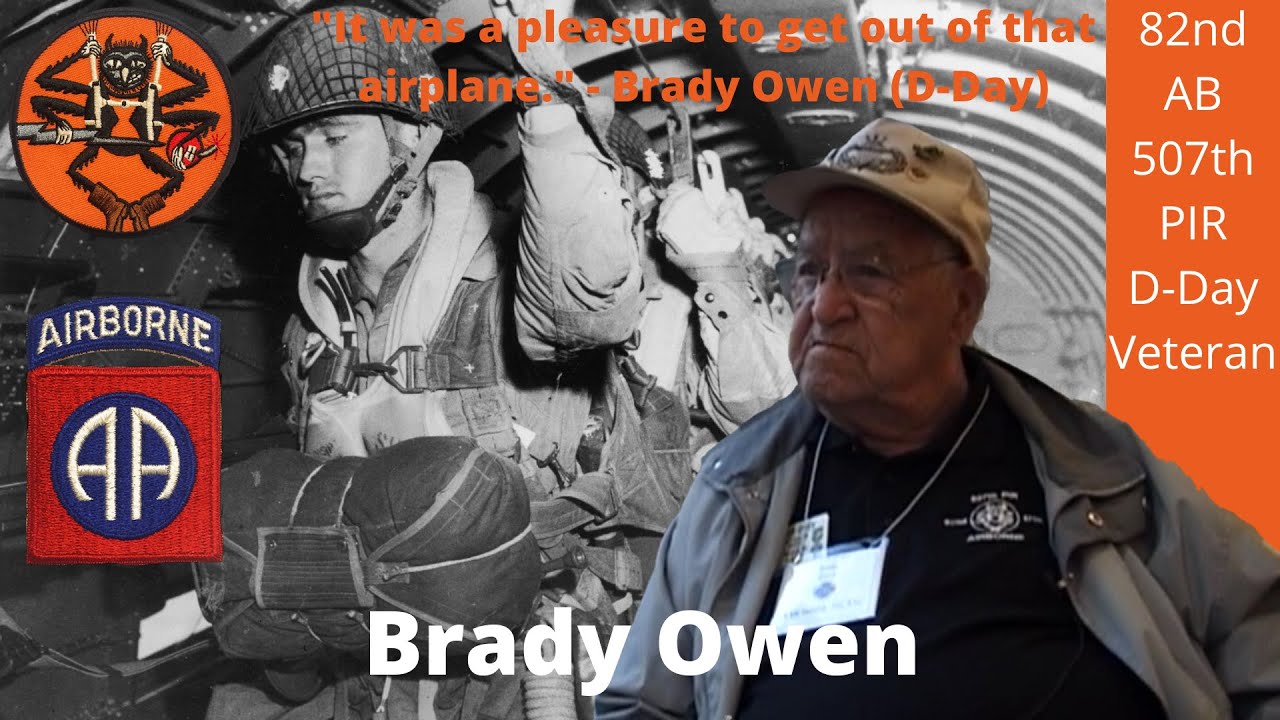 Brady Owen- D-Day veteran of the 507th PIR (2) 