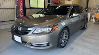 ホンダ　レジェンド　ガラスコーティング