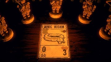 BRUTAL Ring Worm/Mantis God Run in Inscryption Kaycee