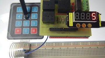 TECLADO MATRICIAL 4x3 CON SÓLO UN PIN!  ARDUINO, PIC o dsPIC