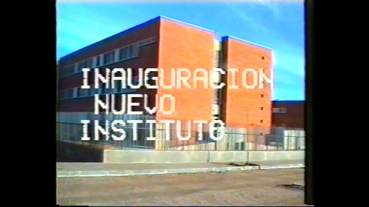 1996 - Inauguración IES Guadiana