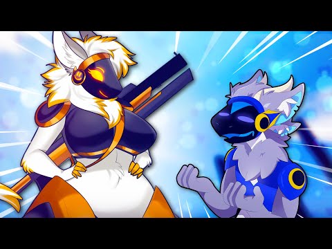 Protogen plays a Protogen dating simulator (My Furry protogen) 