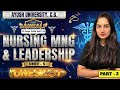 B.Sc Nursing 6th sem Nursing Management &amp; Leadership Unit 5 (PART 2) One Shot |Ayush University C.G