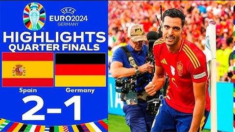 Spagna - Germania 2-1 (d.t.s): gol e highlights euro 2024