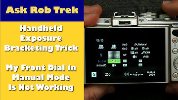 OM System OM-1 Front Dial is Not Working and Olympus OM-D Bracketing Trick - Ask Rob Trek ep.401