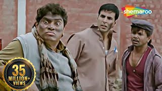 लोटपोट कर देने वाली कॉमेडी सीन्स  | Movie  Khatta Meetha | Rajpal Yadav  Johny Lever  Akshay Kumar