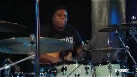 @AaronSpears  playing a sonor drum