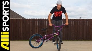 How To Flatland Whiplash, Terry Adams, Alli Sports BMX Step By Step Trick Tips