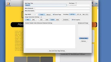 How to add a web page background pattern using HTML Egg for Mac