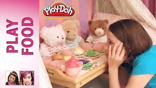 Play Doh Food Part 1 - Teddy Bear Tea Party