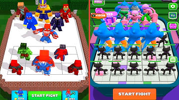 Merge Master Blue Monster Vs Hero Craft Merge Master Max Level Android iOS Gameplay Walkthrough