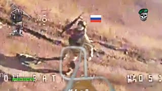 Ukrainian FPV drones mercilessly blow up entire Russian troops fleeing near Avdiivka