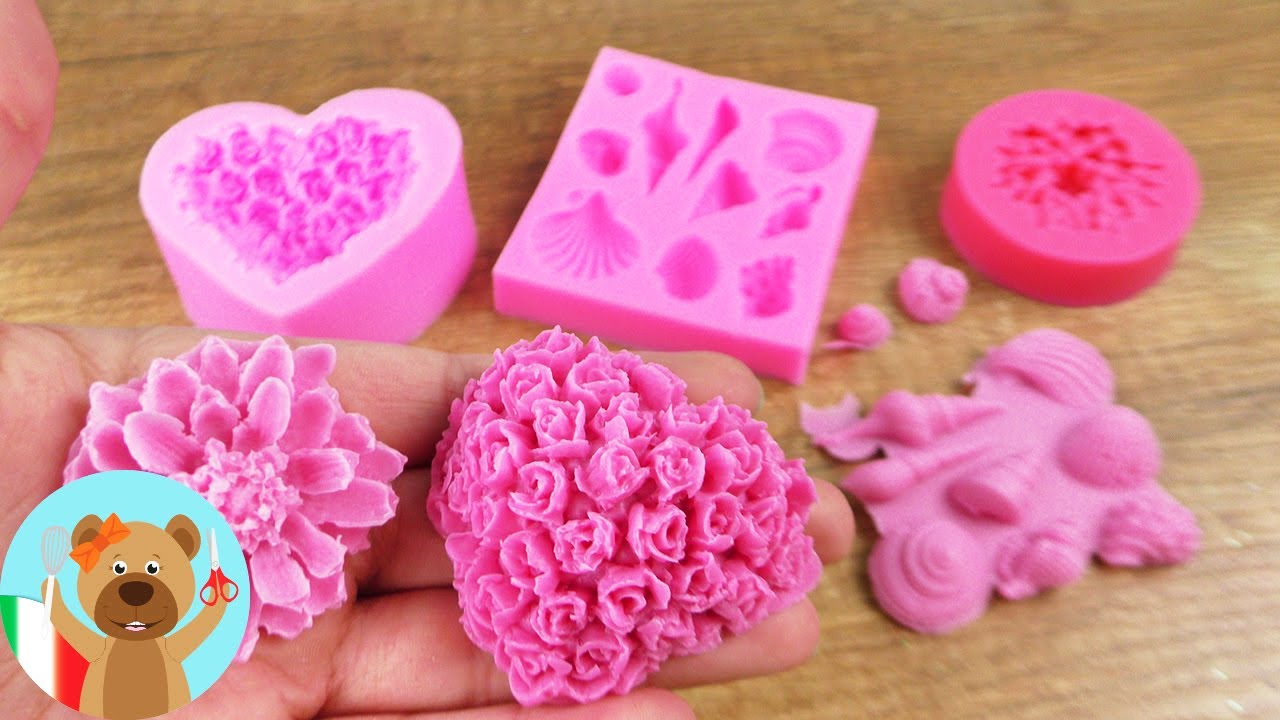 Formine di silicone alla prova | Formine cairne per sapone, cioccolato e tanto altro | idea regalo