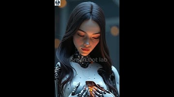 Futuristic Female Android with Human Features #ai #robot #technology #smartbotlabs
