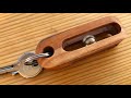 “Imposible”Ball Bearing In Block Of Wood - KEYCHAIN