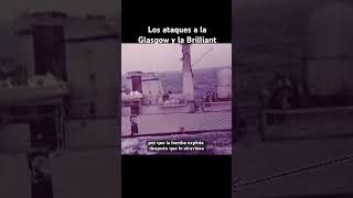 Malvinas - Los ataques a la Glasgow y la Brilliant. Habla el capitán Tony Zelaya. #shorts