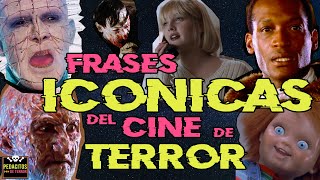 Las FRASES mas ICONICAS del CINE de TERROR