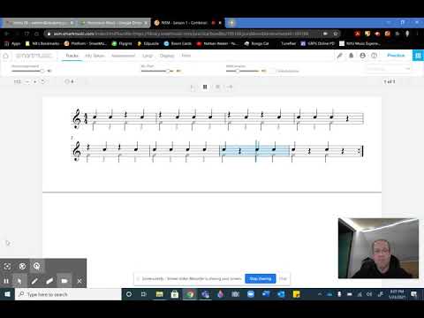 Percussion - Lessons 1 through 3 Combination Study
