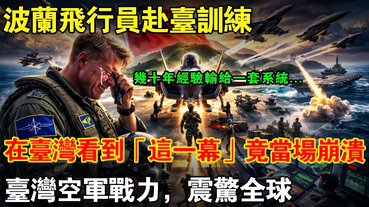 臺灣空軍到底有多狠？波蘭王牌飛行員嘲笑臺灣只會做晶片唱歌，在臺灣親眼看到「這一幕」時竟當場崩潰！臺灣深藏不露的備戰能力，顛覆了所有人的認知！#taiwan #台灣 #台湾 #臺灣 #熱門