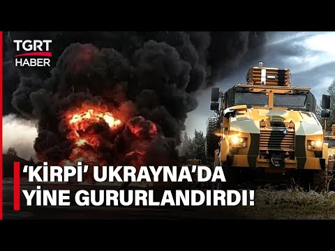Türk Yapımı KİRPİ'yi Bombardıman Bile Durduramadı Ukraynalı Askerler Hayran Kaldı - TGRT Haber