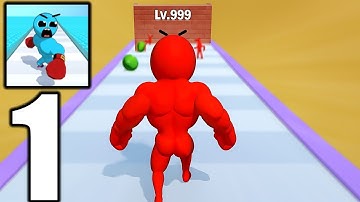 Level Up Runner -Gameplay Walkthrough Part 1(ios,Android)