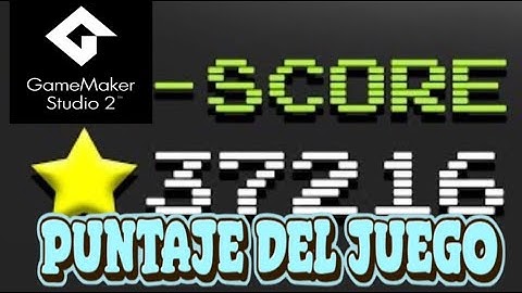 Como hacer el puntaje o el Score  en GameMaker Studio 2