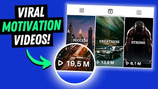 How to Create VIRAL Motivational Videos for MILLIONS of Views