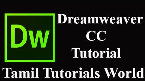 Dreamweaver CC Tutorial in Tamil- Jquery_UI Accordion_HD