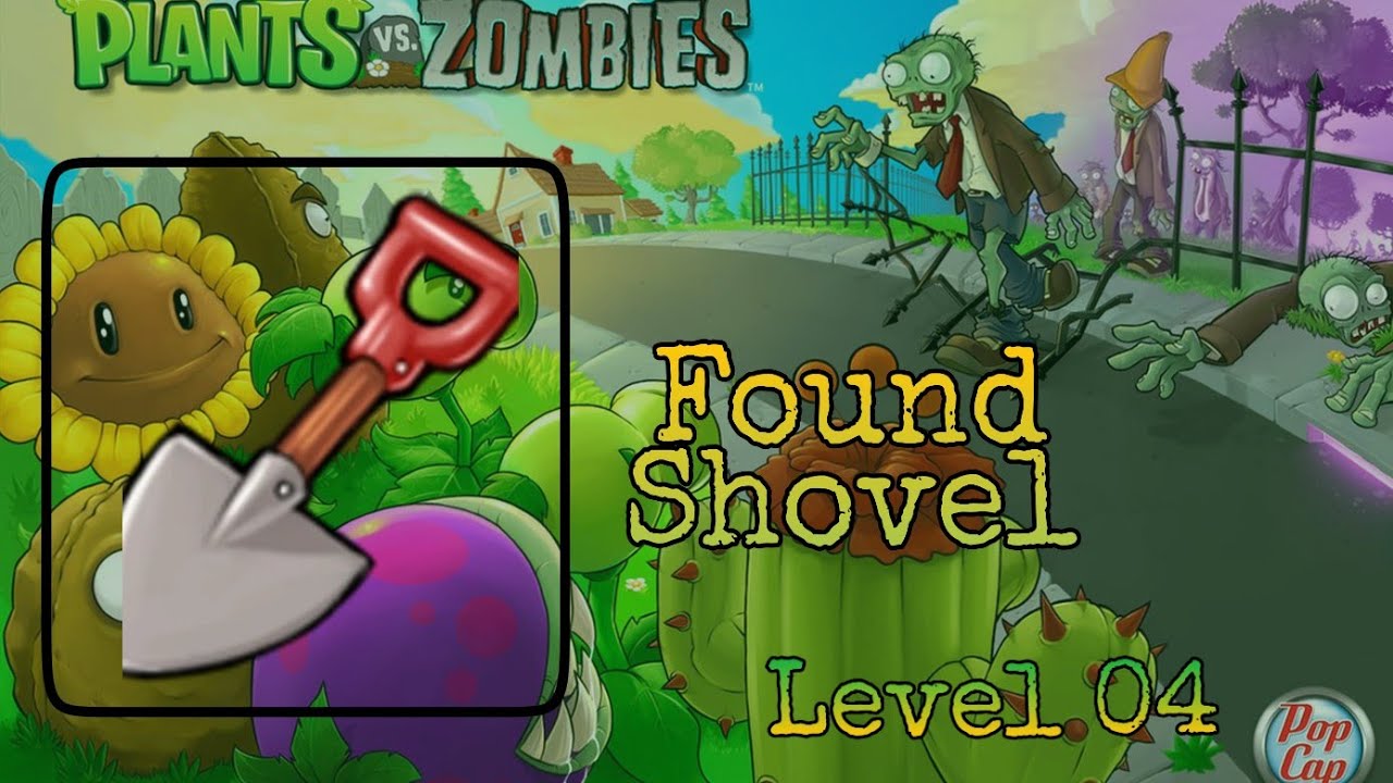 Plant vs Zombies - Day level 04 full gameplay walkthrough - YouTube