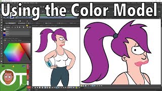 Using the Color Model in OpenToonz